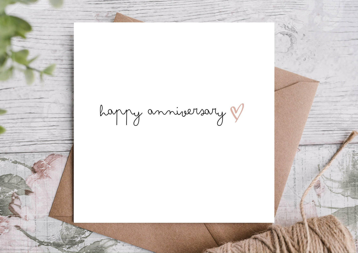 Anniversary Card - The Blossomist
