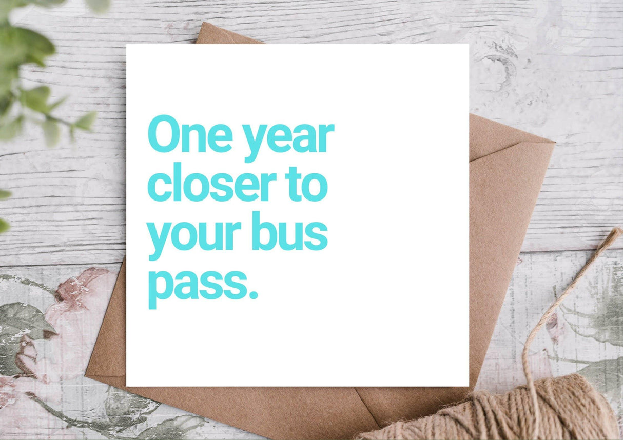 Funny Birthday Card - The Blossomist