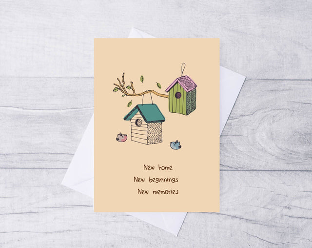 Cute New Home Card