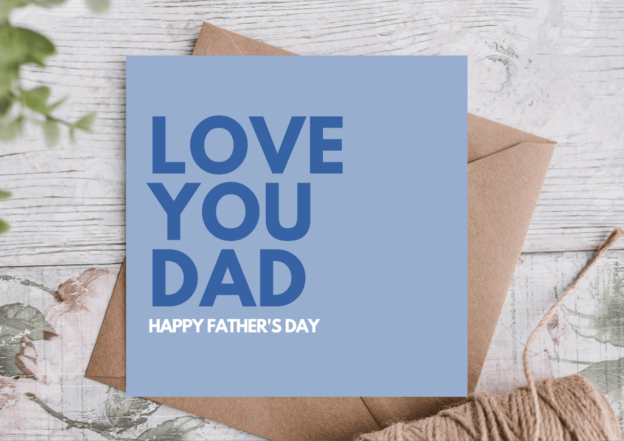 Father's Day Card - The Blossomist