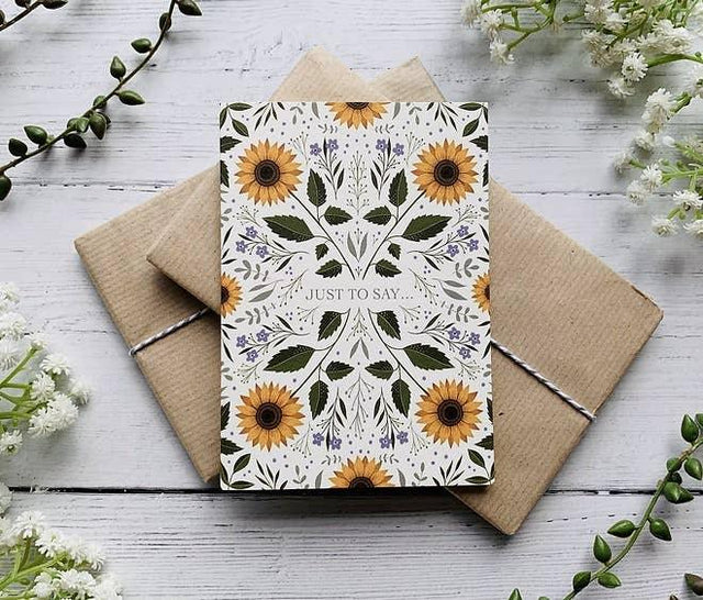 Just to Say Greeting Card - The Blossomist