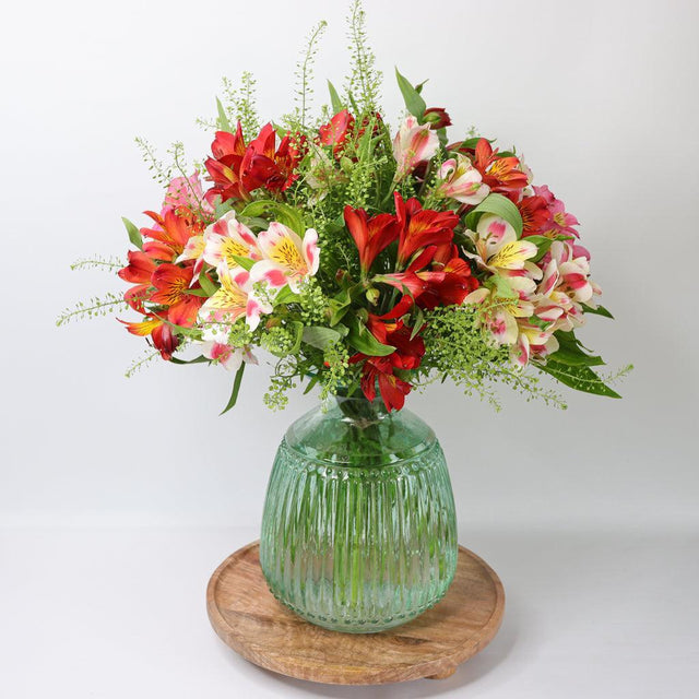 British Alstroemeria and Chocolate Truffles - The Blossomist