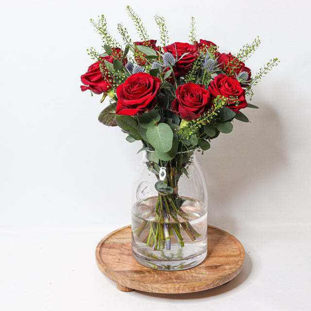 Red Roses Bouquet - The Blossomist