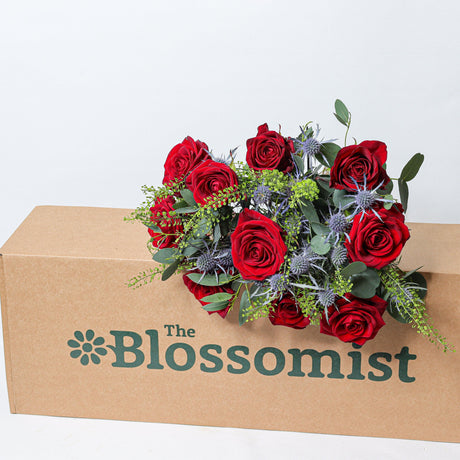 Red Roses Bouquet - The Blossomist