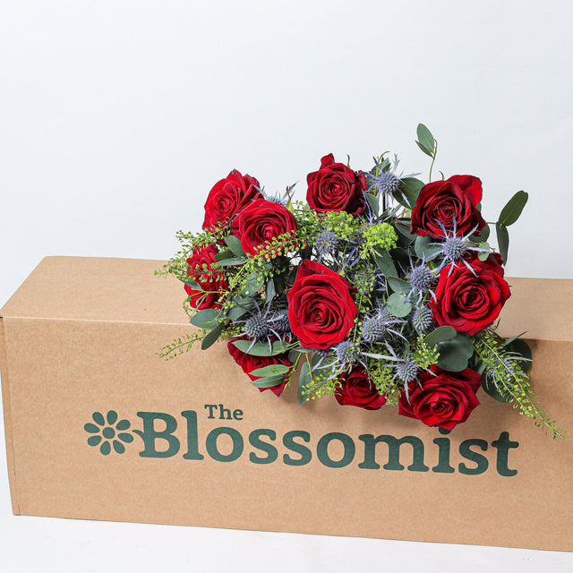Red Roses Bouquet - The Blossomist
