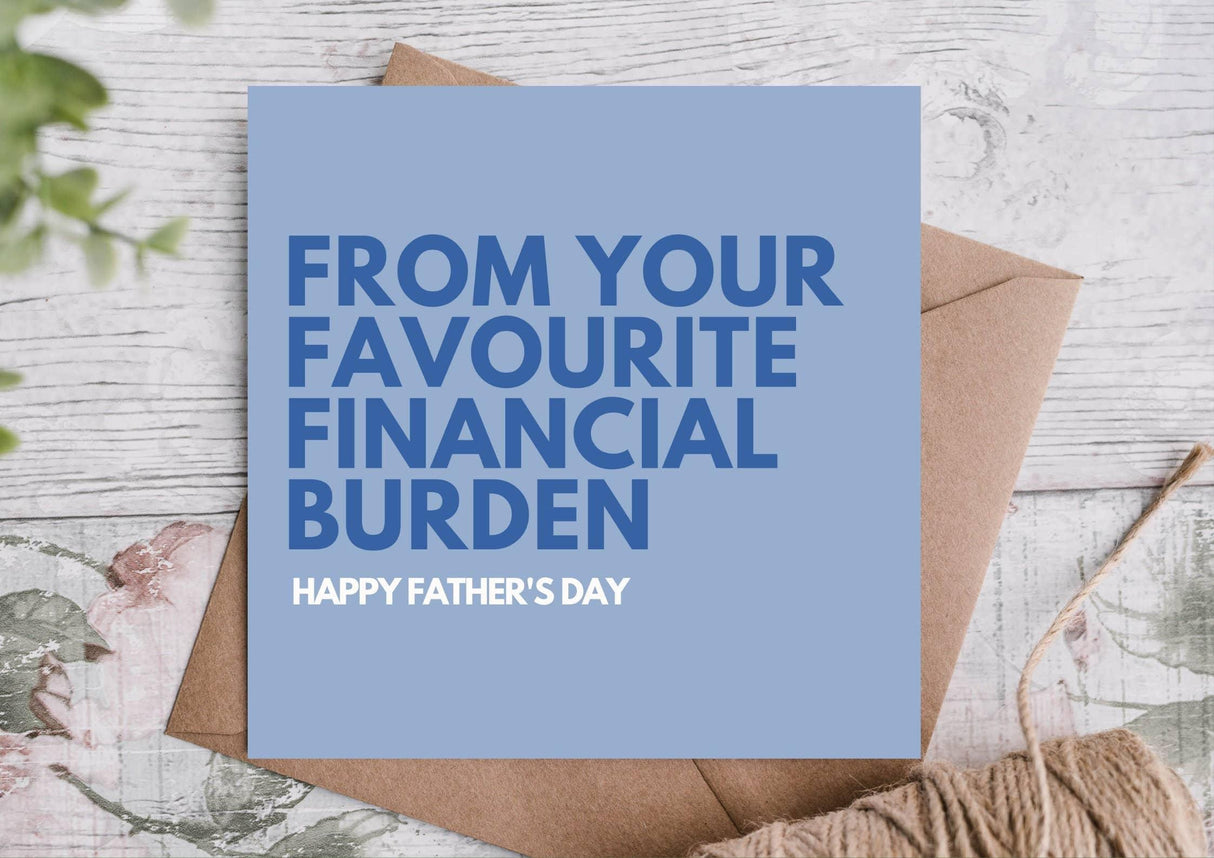 Father's Day Card - The Blossomist