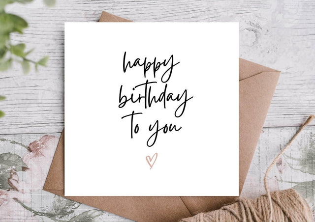 Birthday Flowers and Birthday Card Gift Set - Bundle - The Blossomist