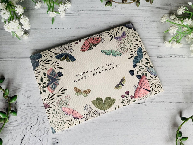 Butterfly Birthday Card - Greetings Card - The Blossomist