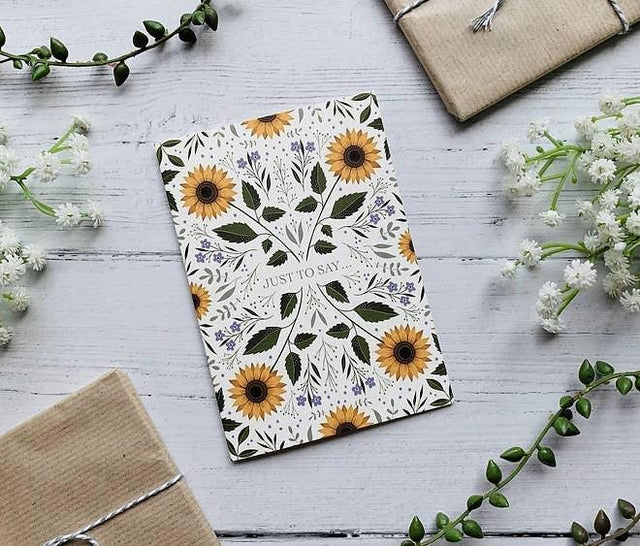 Just to Say Greeting Card - The Blossomist