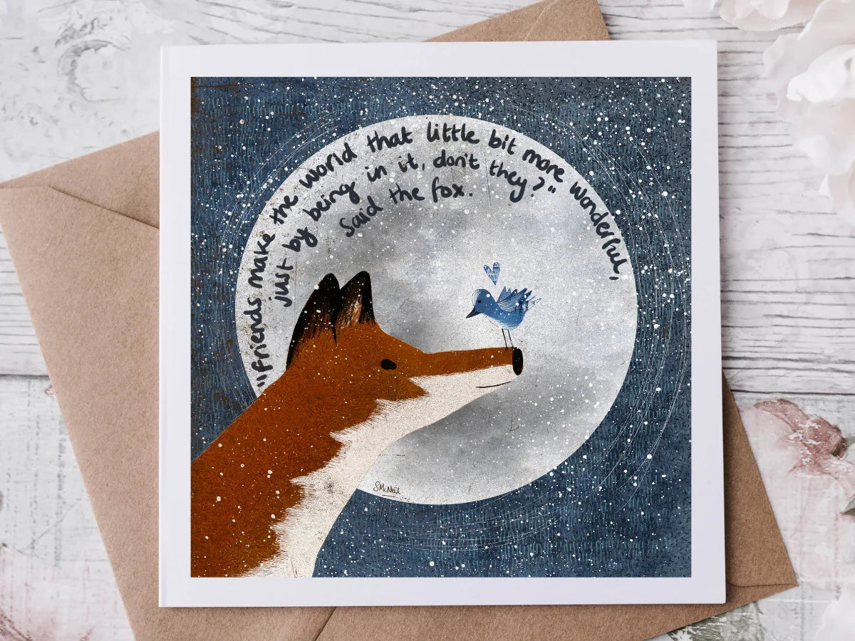 "Friends" Friendship Greeting Card | Just Because - Greetings Card - The Blossomist