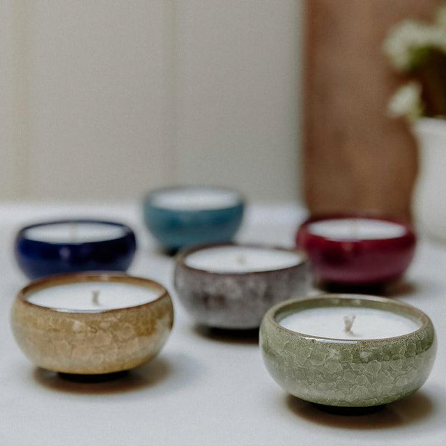 Kiln Tea Lights (Box of 6) - Cedar Wood and Juniper - The Blossomist