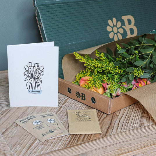 Orange Roses, Snapdragons, Alstroemeria and Solidago - The Blossomist