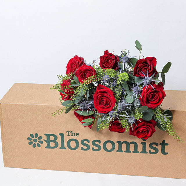 Red Roses Bouquet - Flower Bouquet - The Blossomist