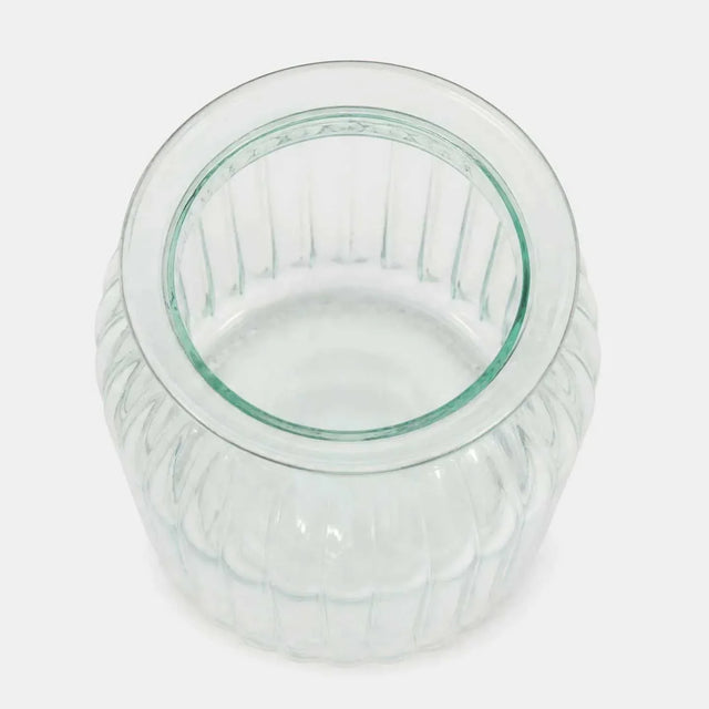 Ribbed Vase - 20cm x 14.5