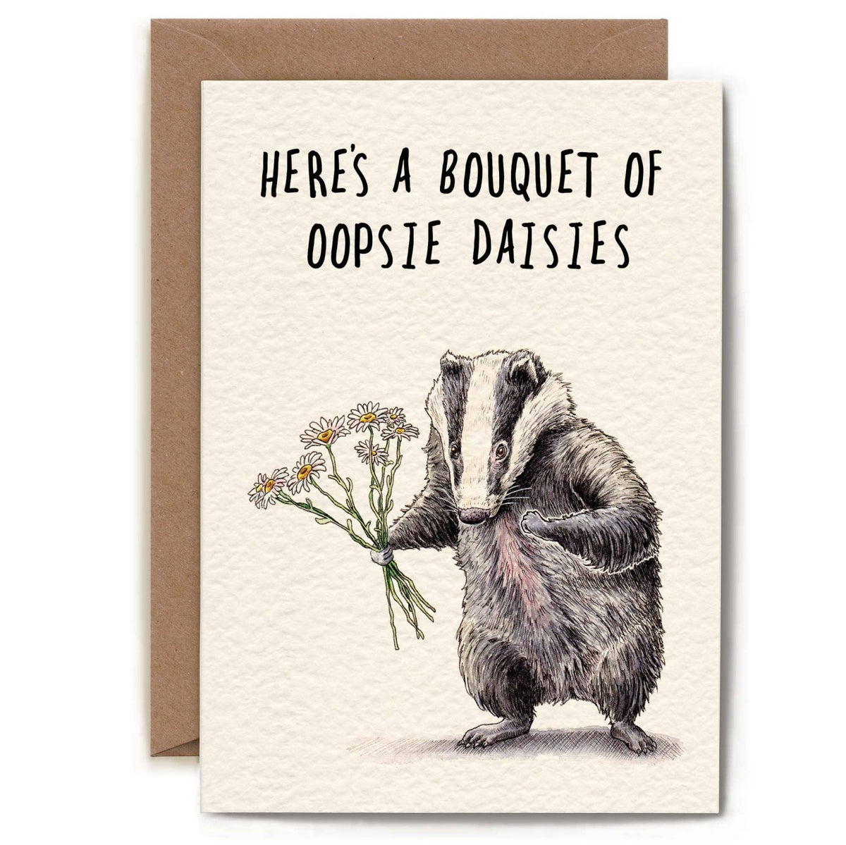 Sorry Card - Greetings Card - The Blossomist