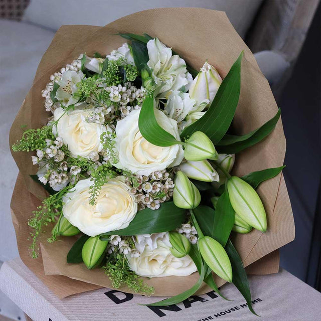 The Morning Mist Luxury Bouquet - The Blossomist