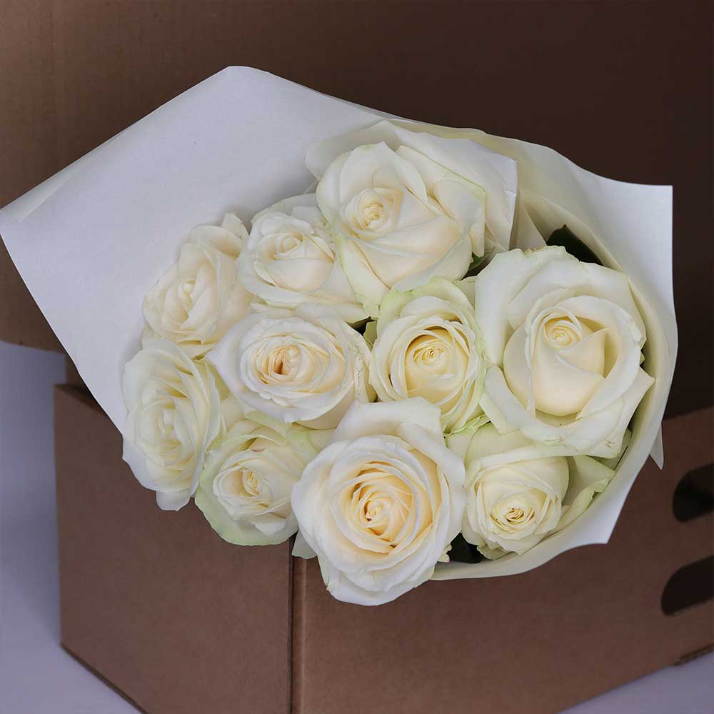 White Rose Bouquet