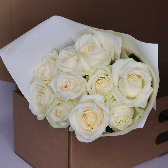 White Rose Bouquet