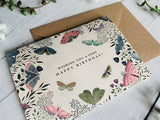 Butterfly Birthday Card