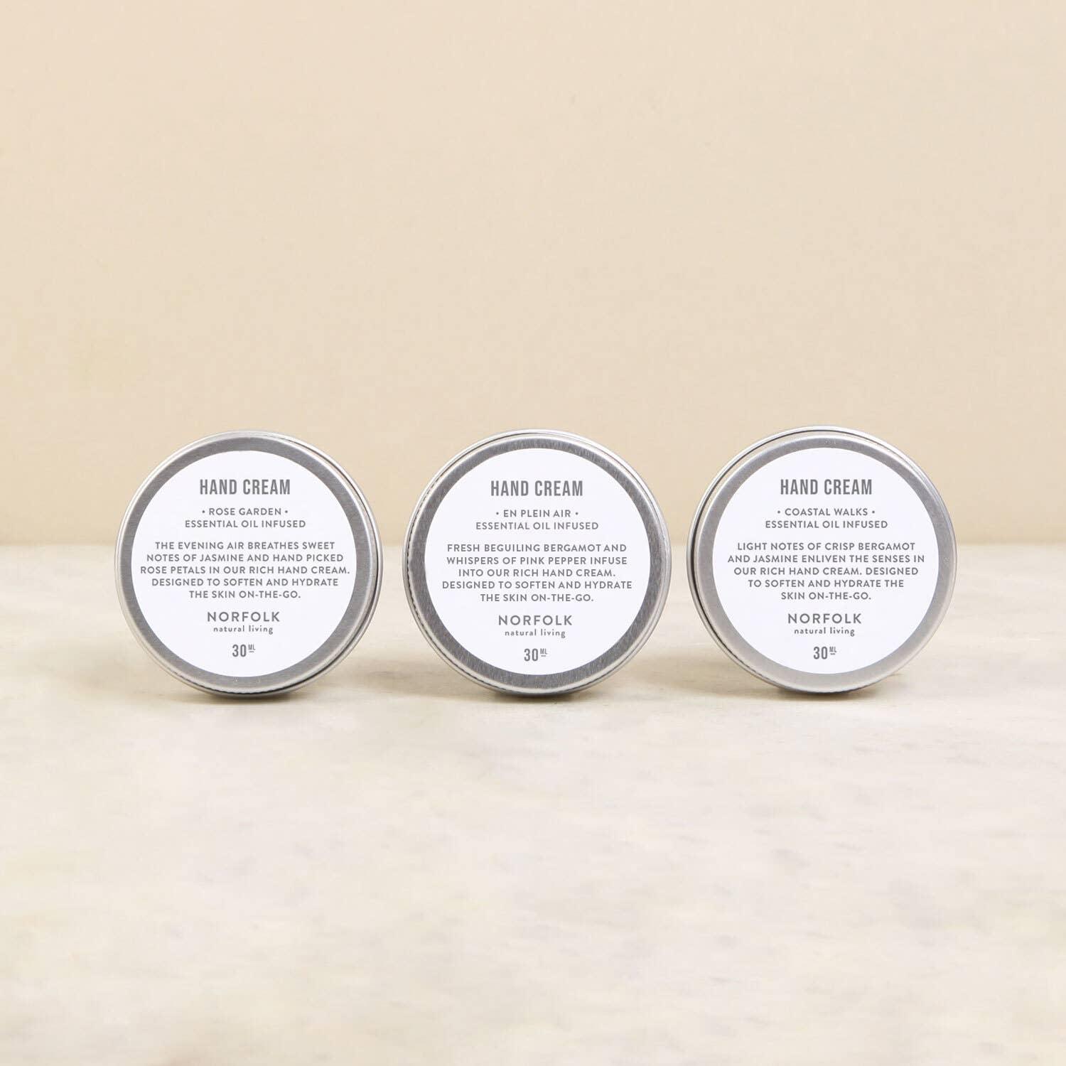 Hand care Trio Coastal Walks Garden En Plein Air