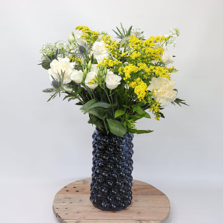 Carnations, Solidago and Lisianthus