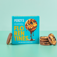 Percy's Florentines studded with nuts and fruit, drizzled in milk chocolate.