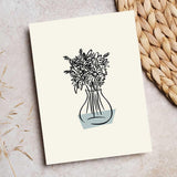Aster Card - Greetings Card - The Blossomist
