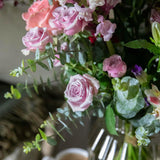 Roses, Snapdragons, Alstroemeria and Campanula