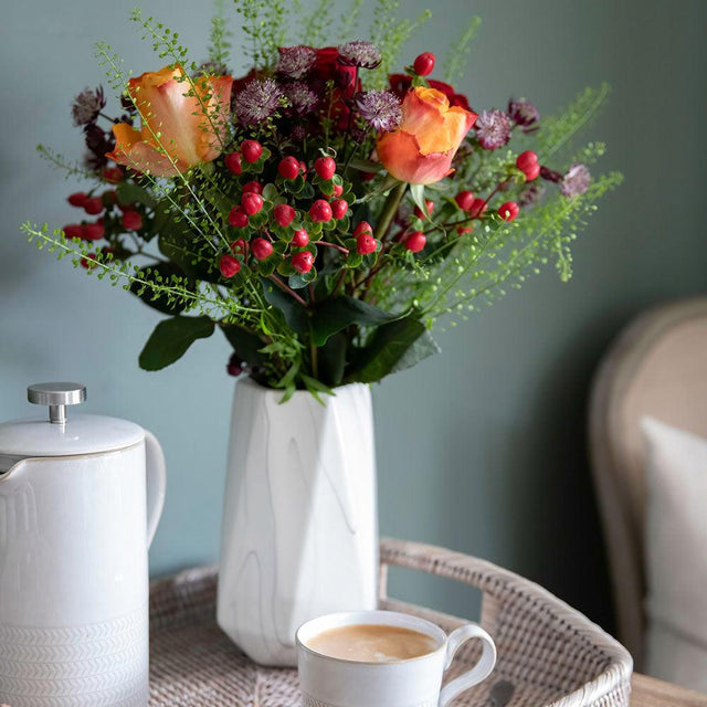 Roses, Astrantia and Thlaspi - The Blossomist