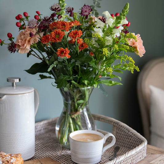 Carnations, Snapdragons and Solidago