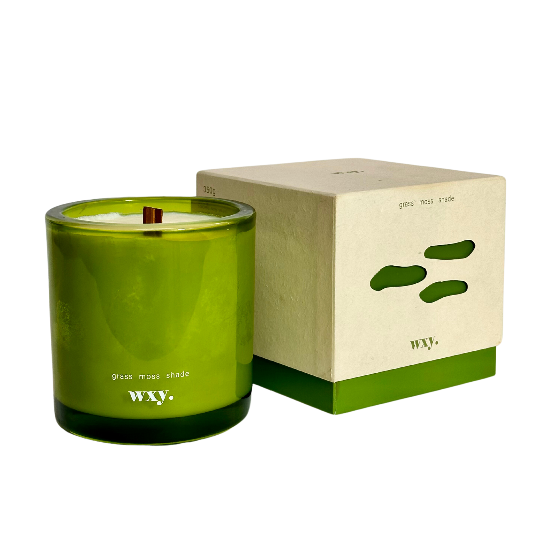 12.5oz candle - Grass Moss