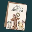 Bark Angels Card | Christmas Card | Dog Themed Christmas Card - Greetings Card - The Blossomist