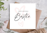 Birthday Card For Bestie - Greetings Card - The Blossomist