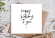 Birthday Flowers and Birthday Card Gift Set - Bundle - The Blossomist