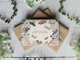 Butterfly Birthday Card - Greetings Card - The Blossomist