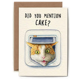 Cat Themed Birthday Card - Greetings Card - The Blossomist