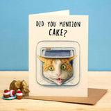Cat Themed Birthday Card - Greetings Card - The Blossomist