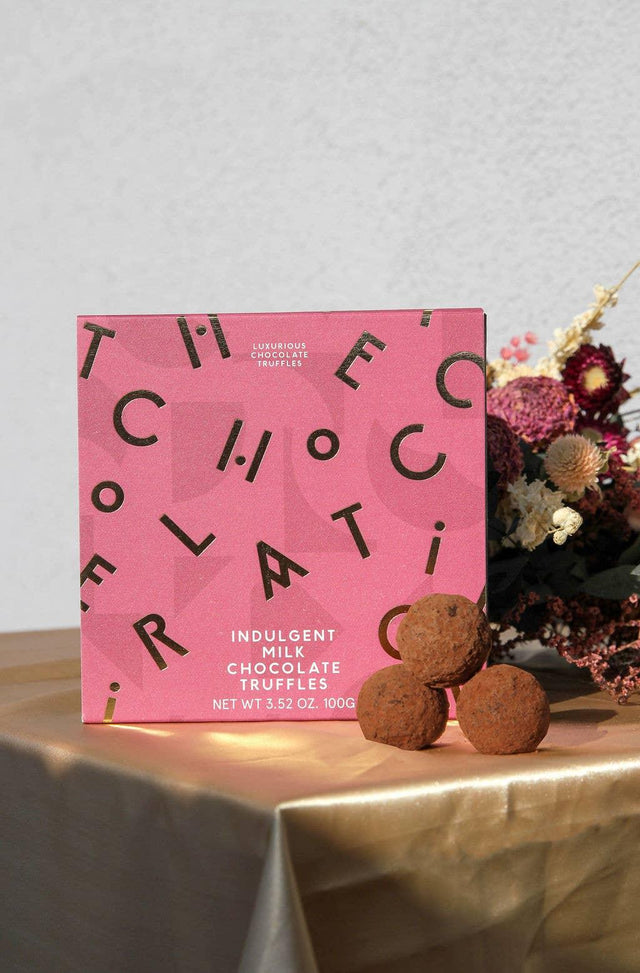 The Chocolatier Indulgent Milk Chocolate Truffles - The Blossomist