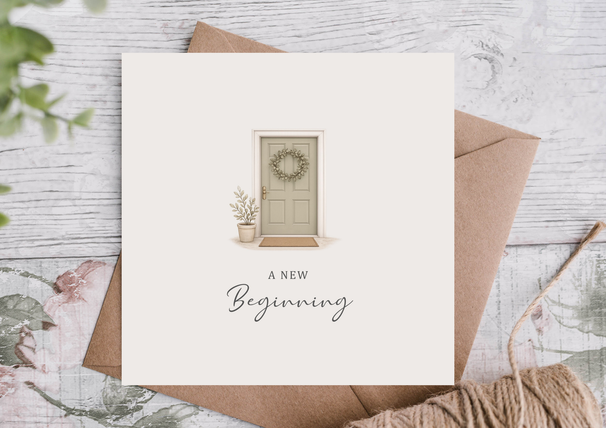 A New Beginning New Home Card