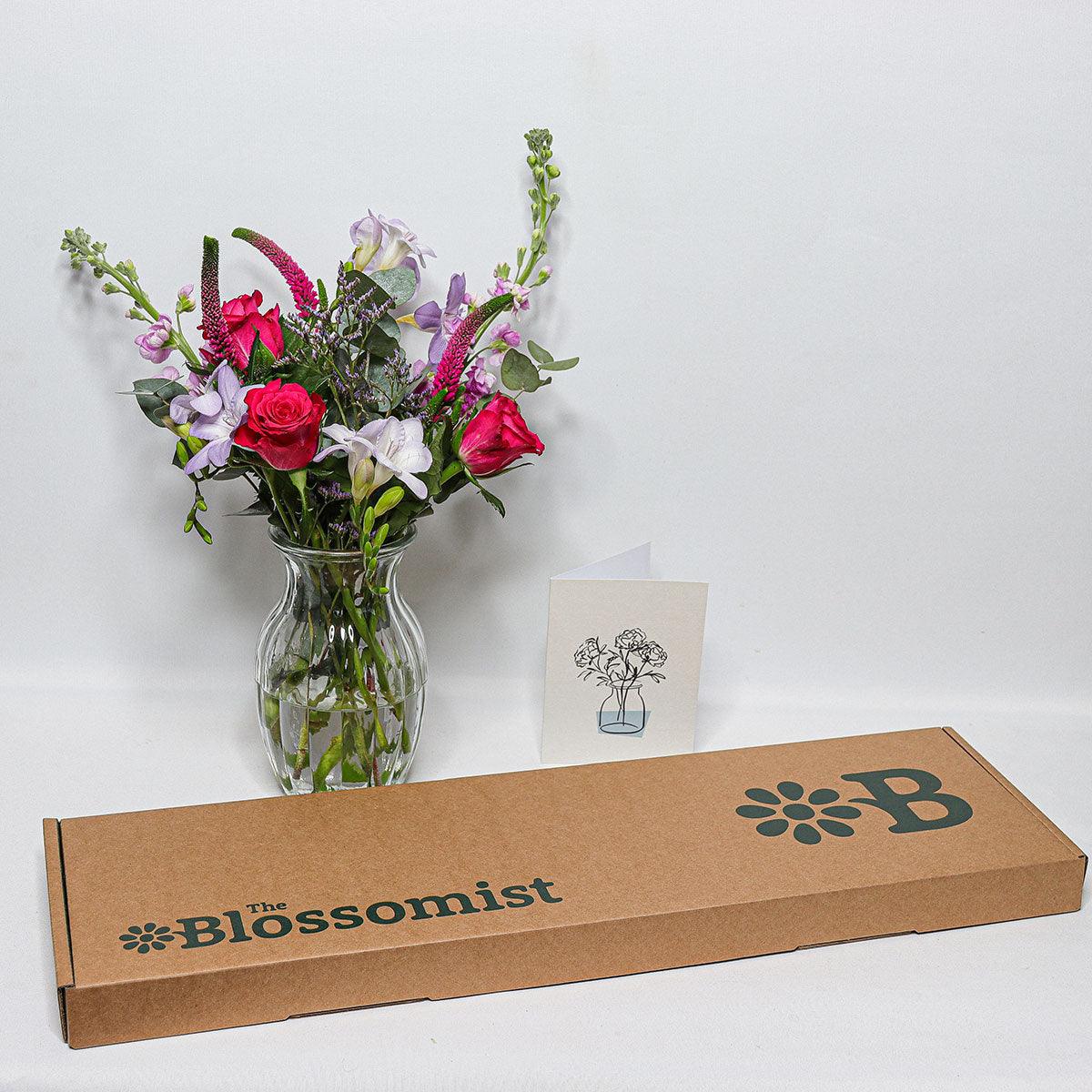 Roses, Freesia and Stocks - The Blossomist