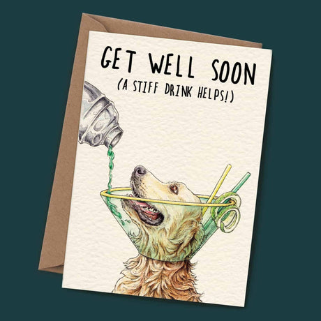 Get Well Soon Card - Greetings Card - The Blossomist