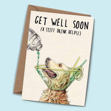 Get Well Soon Card - Greetings Card - The Blossomist