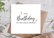 Grandma Birthday Card - Greetings Card - The Blossomist