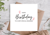 Grandma Birthday Card - Greetings Card - The Blossomist