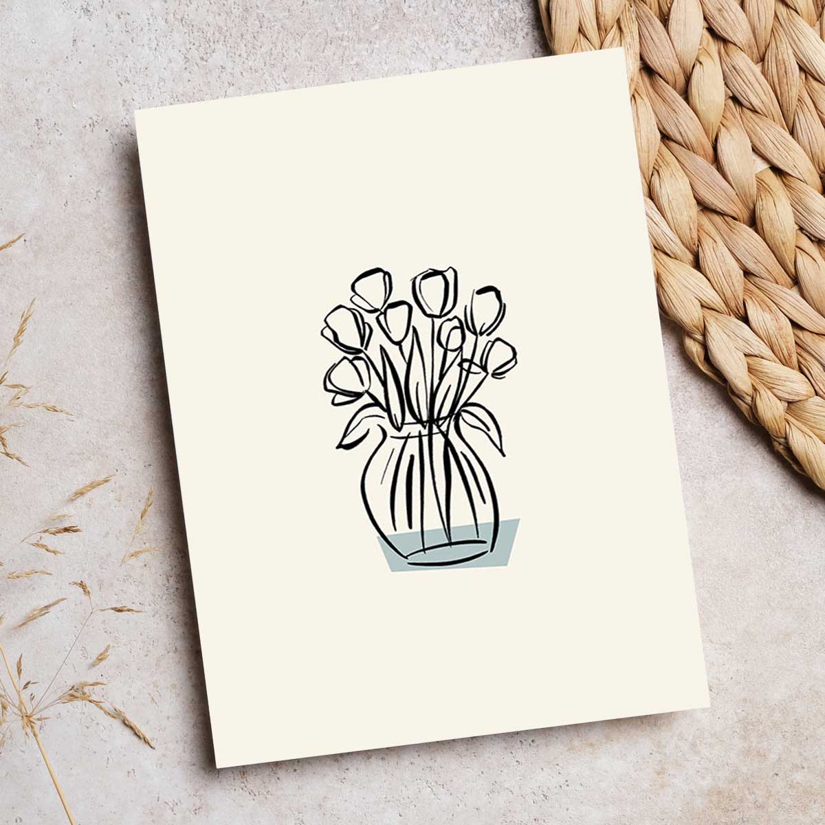 Tulips Card