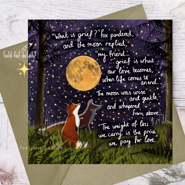 Grief - Greeting Card | Sympathy Card | Thinking of You - Greetings Card - The Blossomist