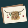 Highland Cow Card | Christmas Card - Greetings Card - The Blossomist