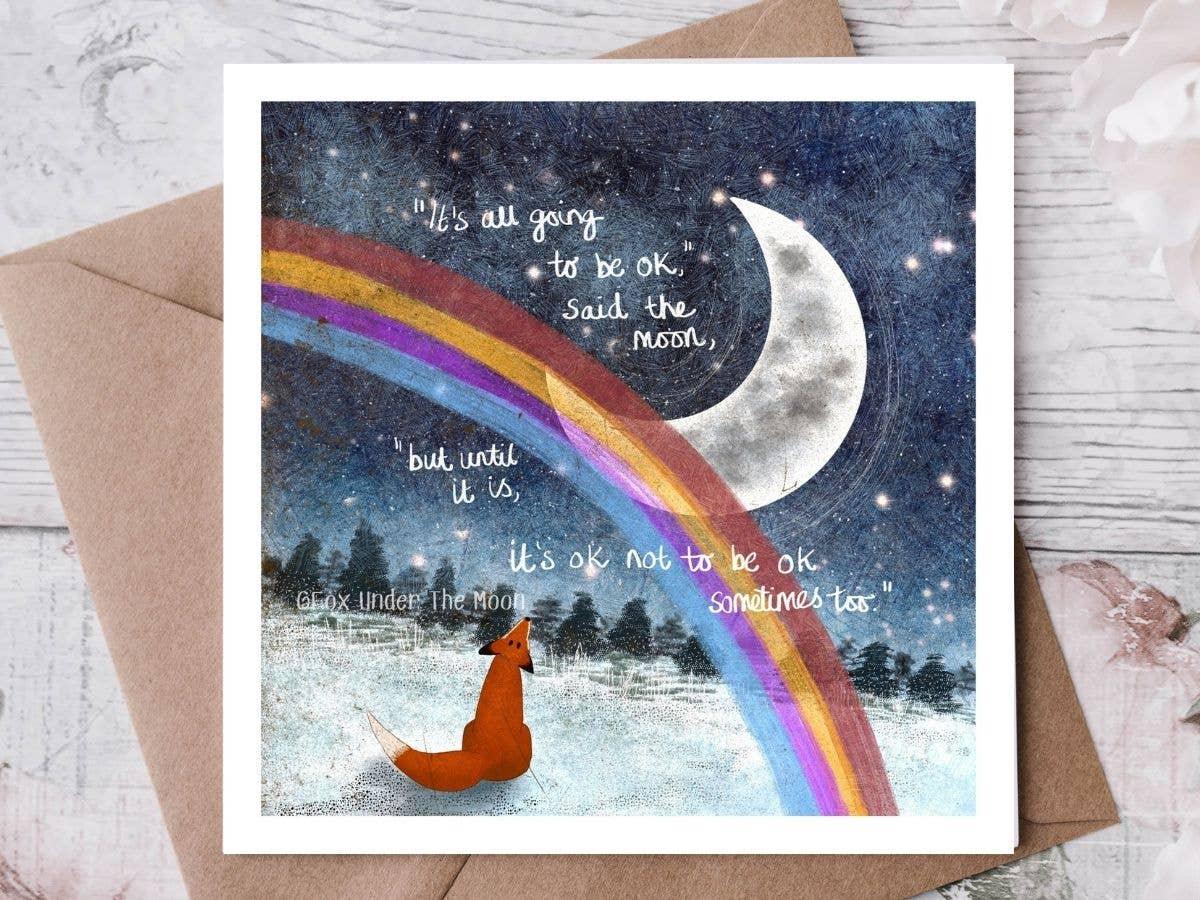 ‘It’s OK’ Encouragement Greeting Card - Greetings Card - The Blossomist