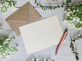Just to Say Greeting Card - Greetings Card - The Blossomist