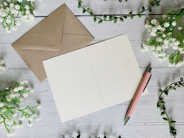Just to Say Greeting Card - Greetings Card - The Blossomist
